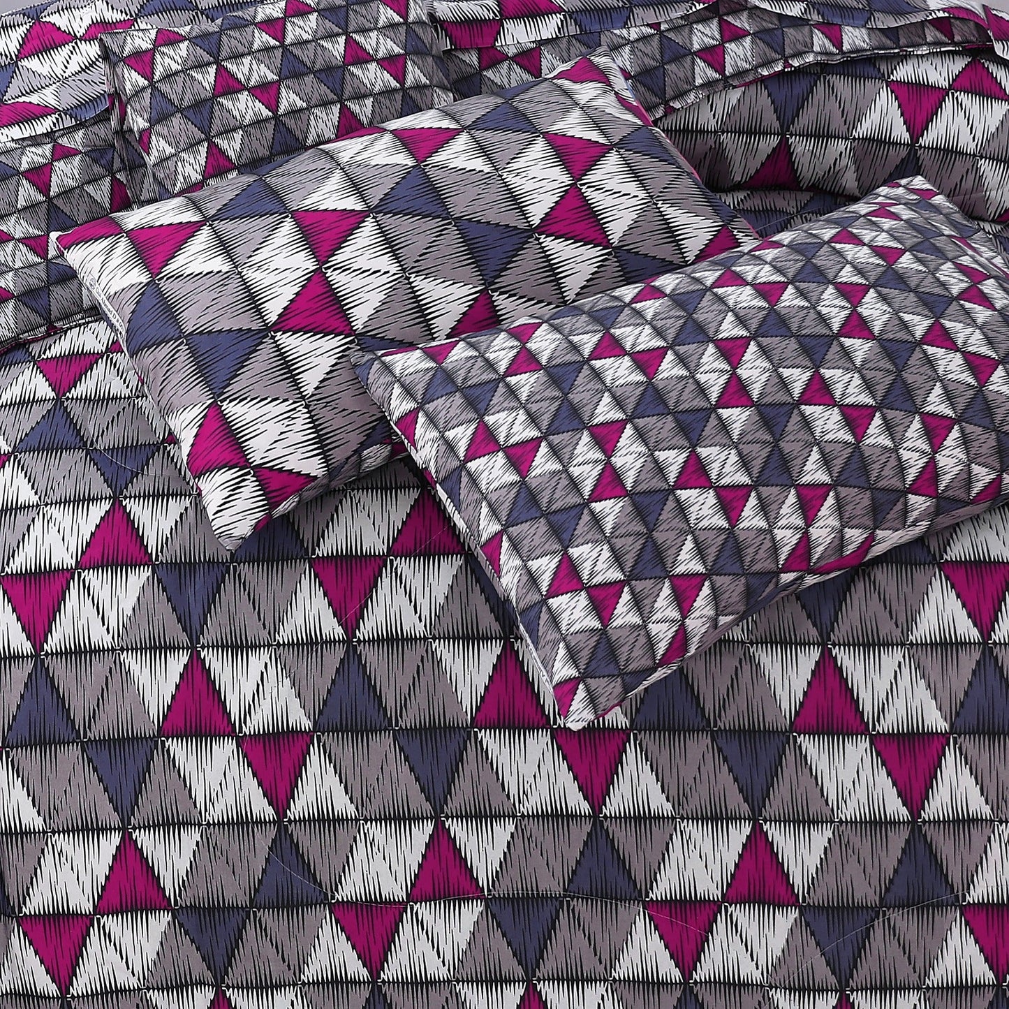 Premium Summer King Size Comforter Set - 7-Piece