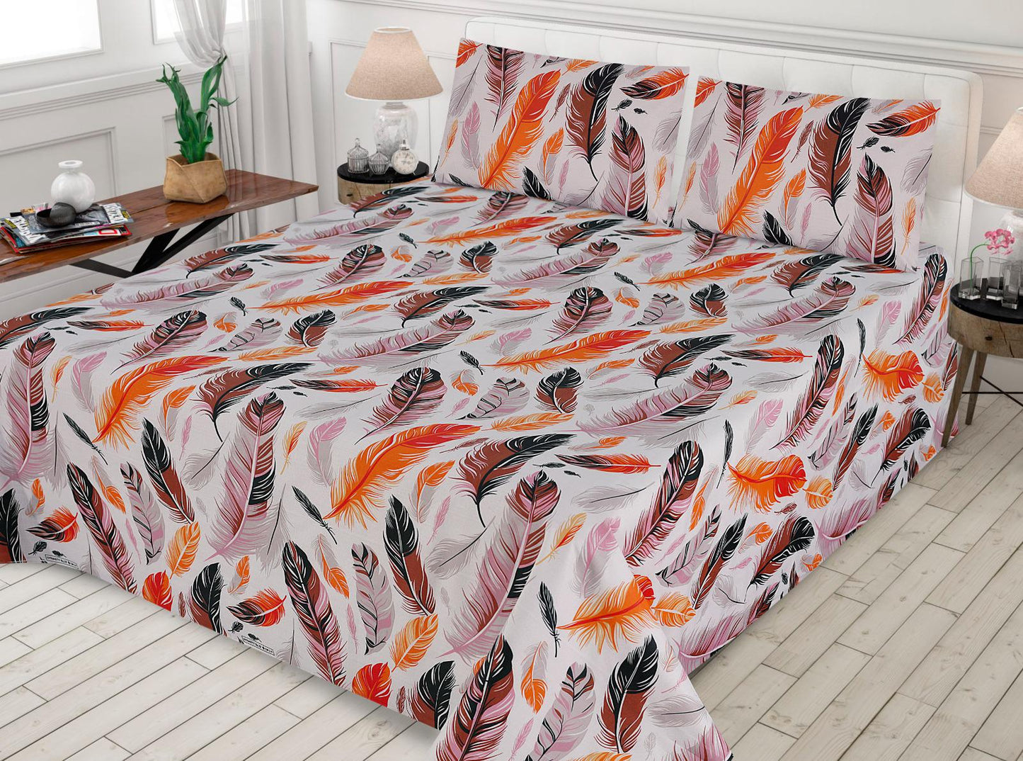 3 Pcs Bed sheet A-62a