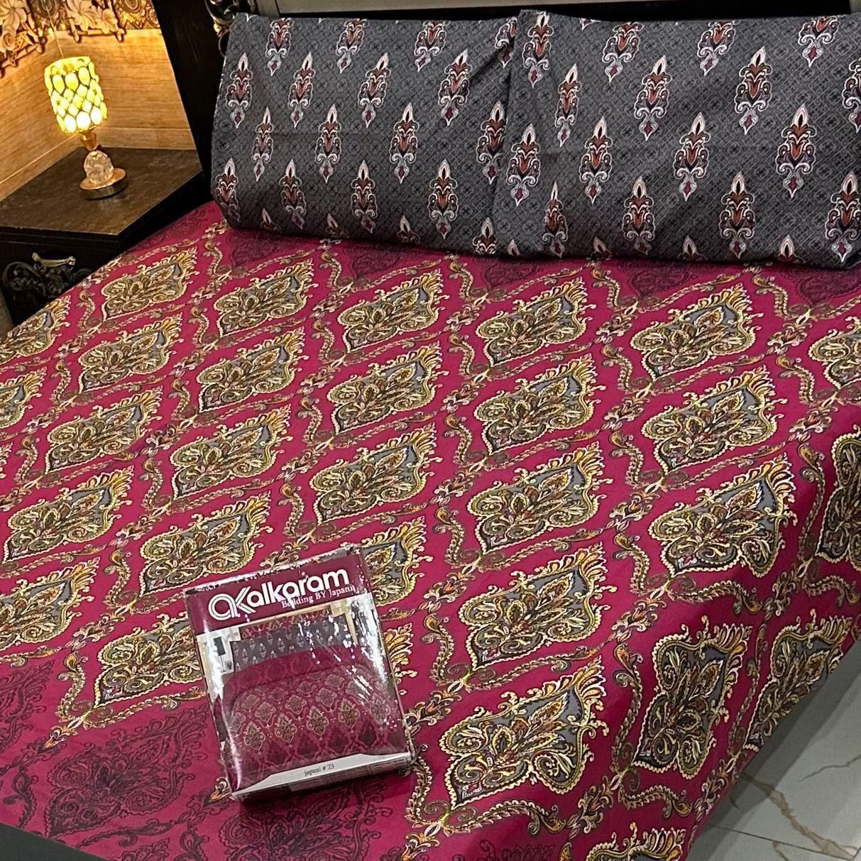 3 Pcs Bed sheet N-14b