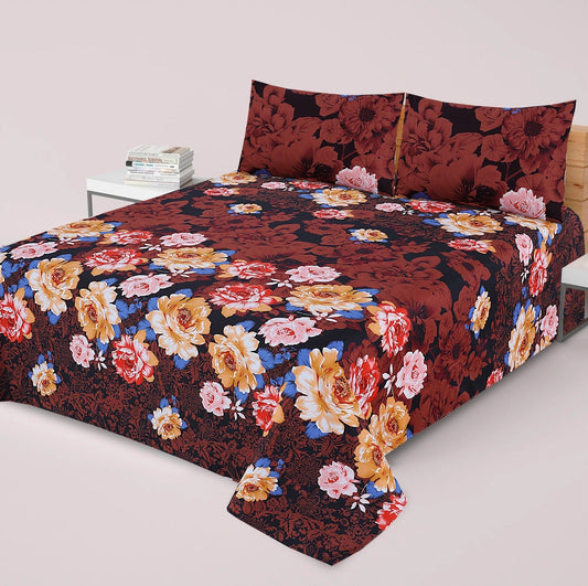 3 Pcs Bed sheet A-48