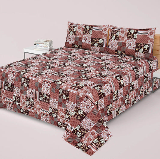 3 Pcs Bed sheet N-17b