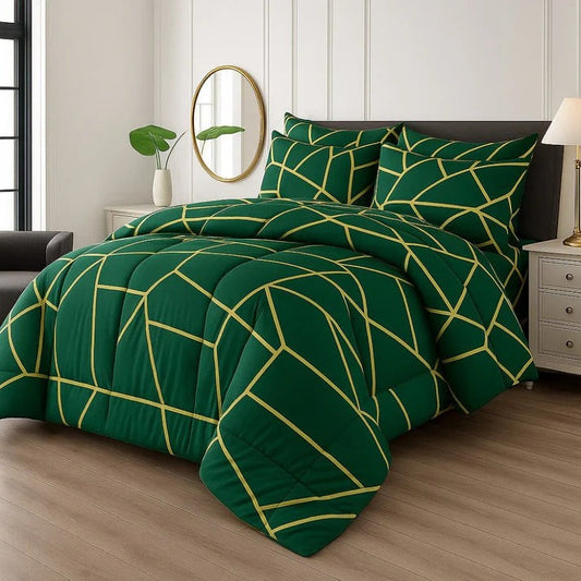 PREMIUM SUMMER KING SIZE COMFORTER SET - 7-PIECE